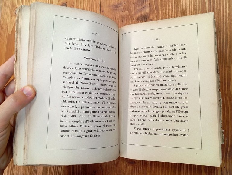 L'educazione fascista