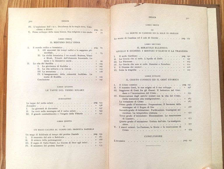 L'evoluzione divina dalla sfinge al Cristo