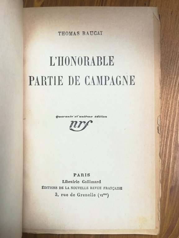 L'honorable partie de campagne | Immagine Gallery 2