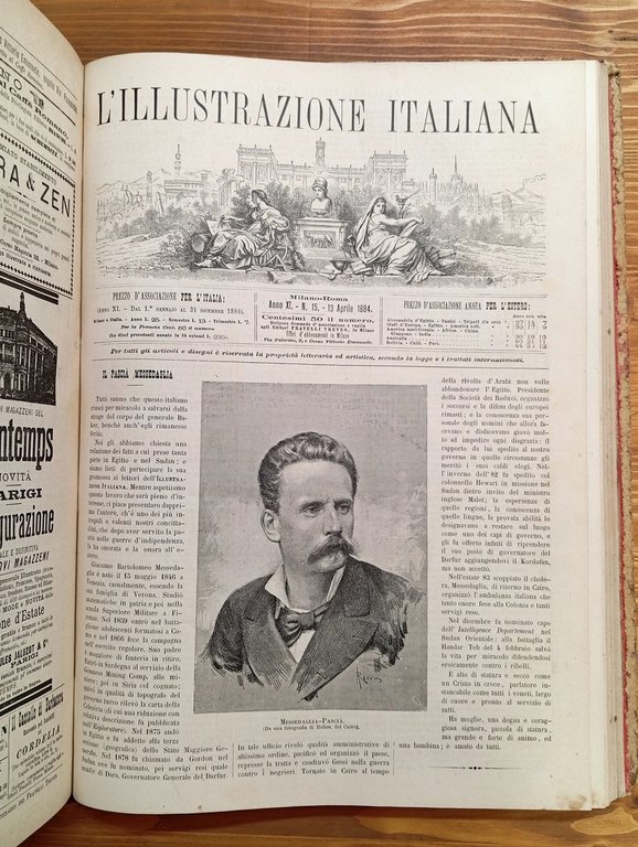 L'illustrazione Italiana - anno XI, 1° semestre (1884) nn. 1-26