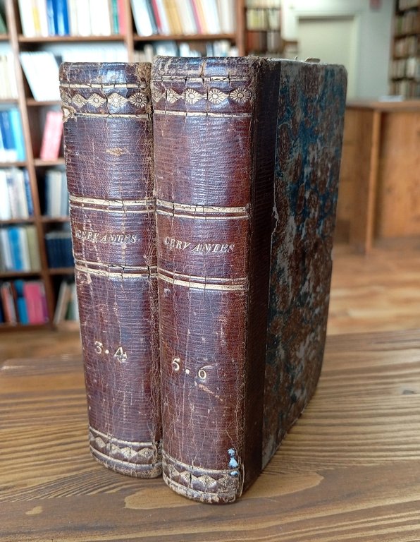 L'ingegnoso cittadino don Chisciotte della Mancia - opera di Michele di Cervantes Saavedra. Traduzione nuovissima dall'originale spagnuolo, colla vita dell'autore - Voll. III, IV, V, VI