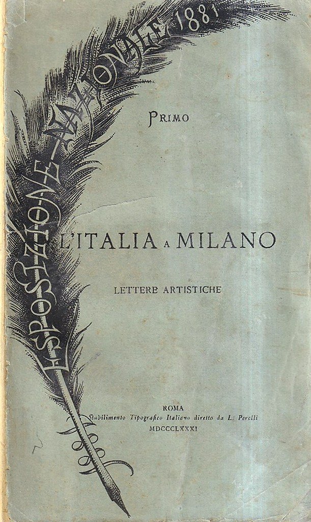 L'Italia a Milano. Lettere artistiche
