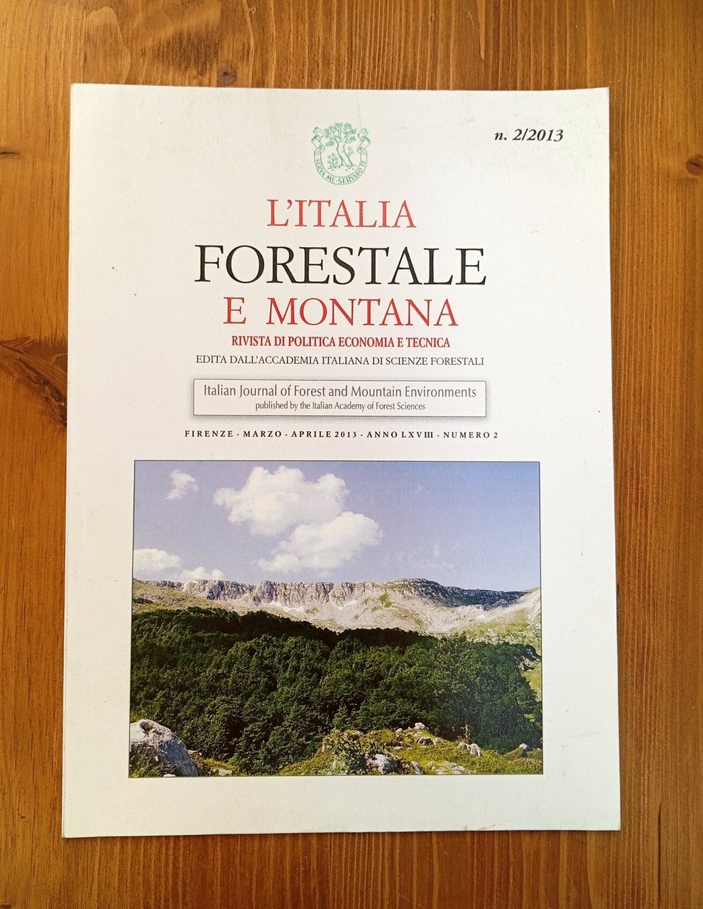 L'Italia forestale e montana. Rivista di politica economia e tecnica …