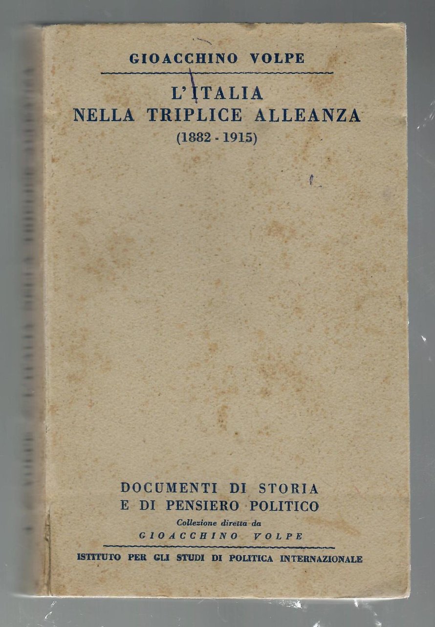 L'Italia nella triplice alleanza (1882-1915)