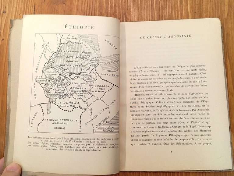 L'Italie et l'Abyssinie
