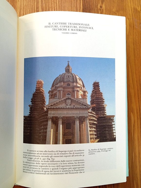 La basilica di Superga. Restauri 1989-1990