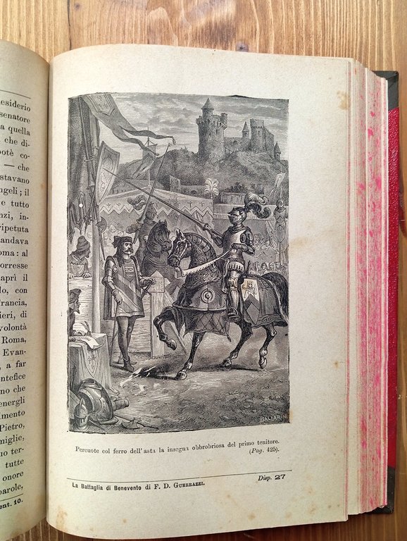 La battaglia di Benevento. Storia del secolo XIII