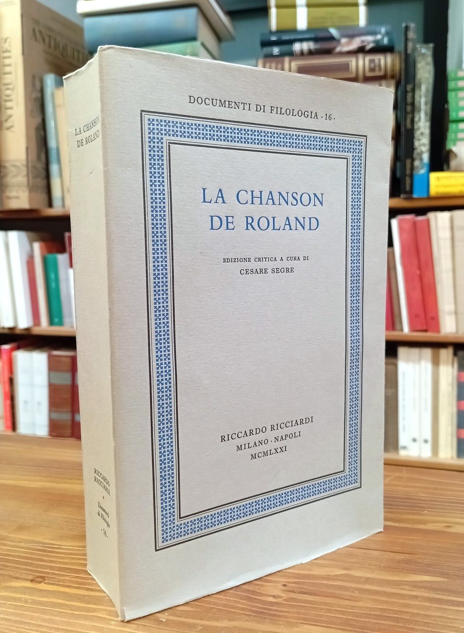 La chanson de Roland. Edizione critica | Immagine principale
