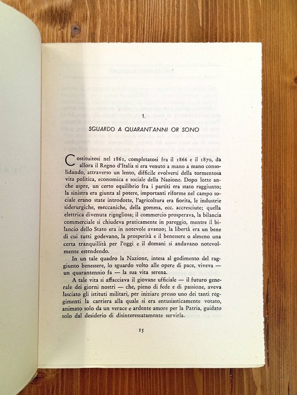 La crisi dell'Esercito