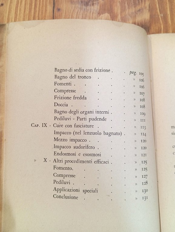 La cura dell'acqua. Idroterapia orientale col sistema hindu - yoghi