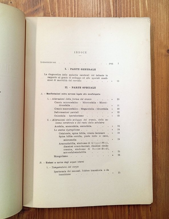 La diagnosi di encefalopatia nel lattante