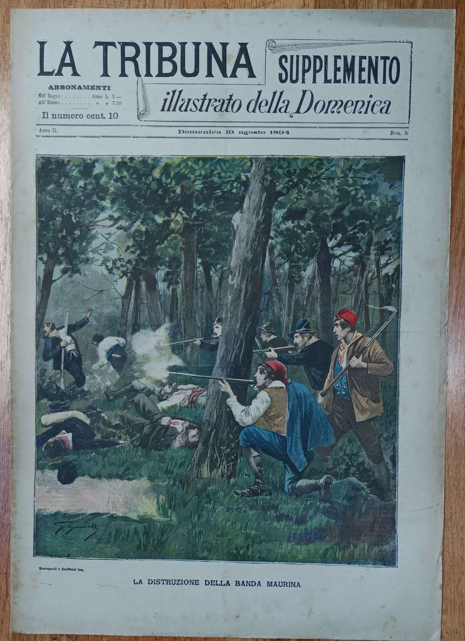 La Distruzione Della Banda Maurina Sul Campo Delle Manovre Avanti …