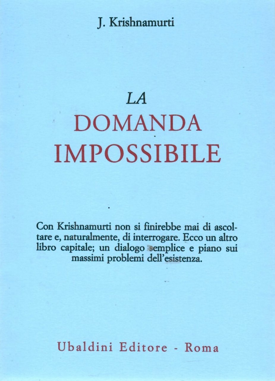 La Domanda Impossibile