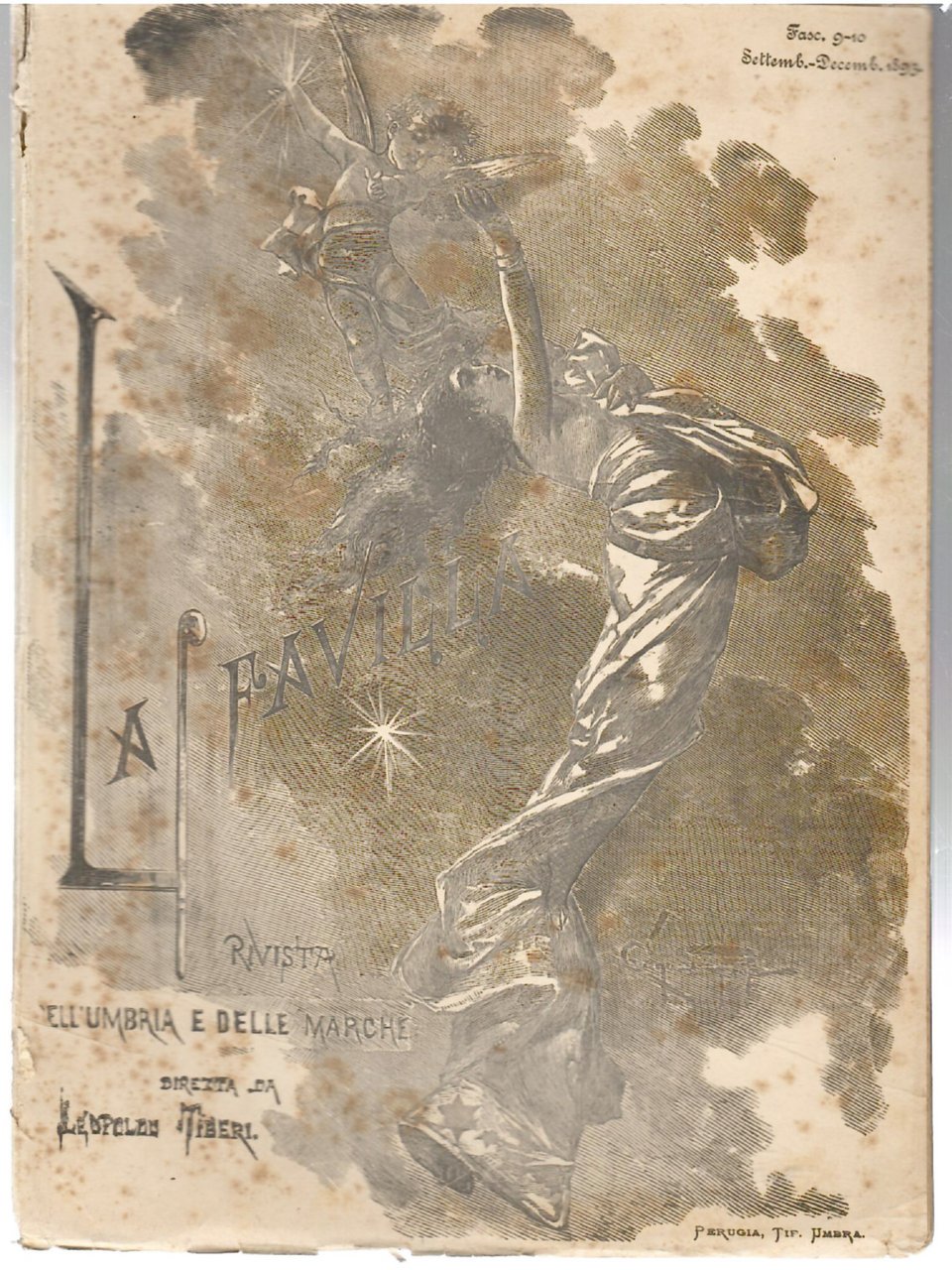 La Favilla rivista dell'Umbria e delle Marche Anno XVI Fascicolo … | Immagine principale