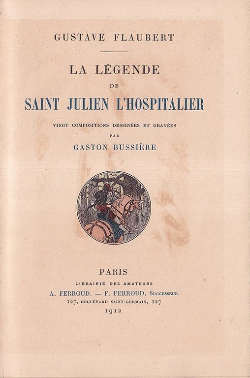 La légende de Saint Julien l'hospitalier