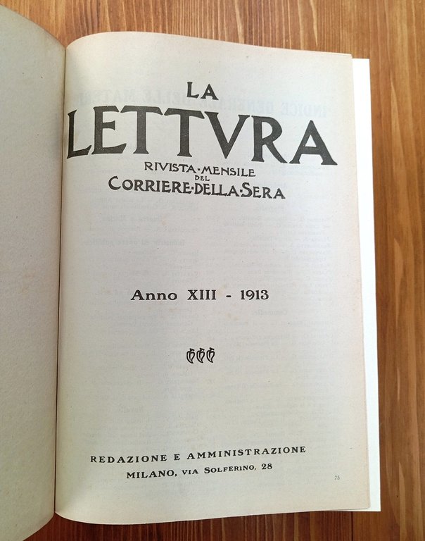 La Lettura. Rivista mensile del Corriere della Sera - anno …