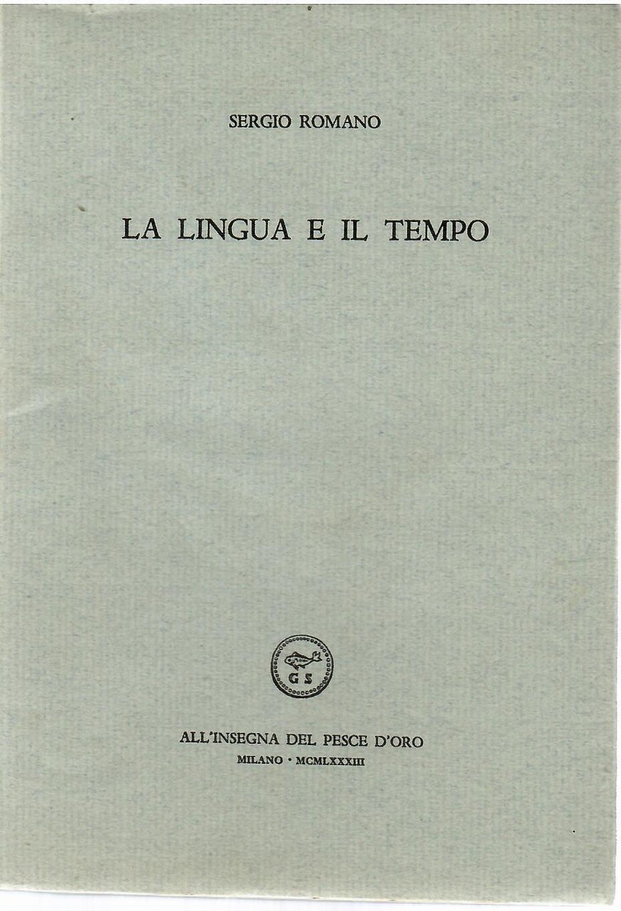 La Lingua e Il Tempo