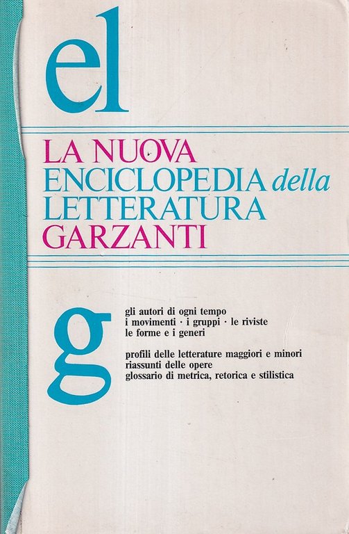 La nuova enciclopedia della letteratura Garzanti