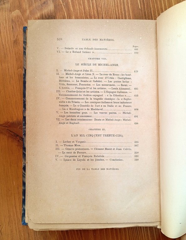 La Renaissance, de Dante à Luther