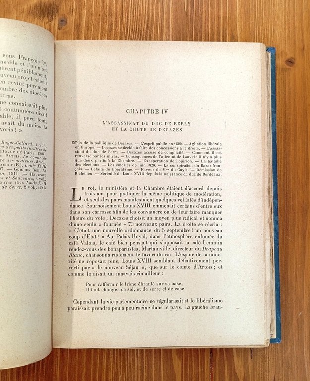 La Restauration et la monarchie de Juillet