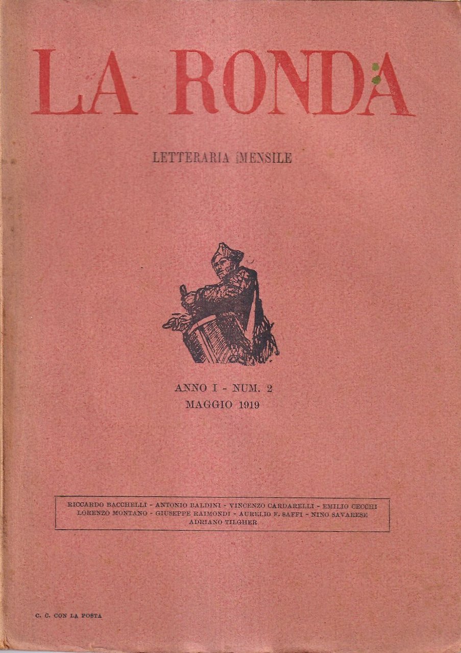 La Ronda letteraria mensile - Anno I, n. 2, maggio … | Immagine principale