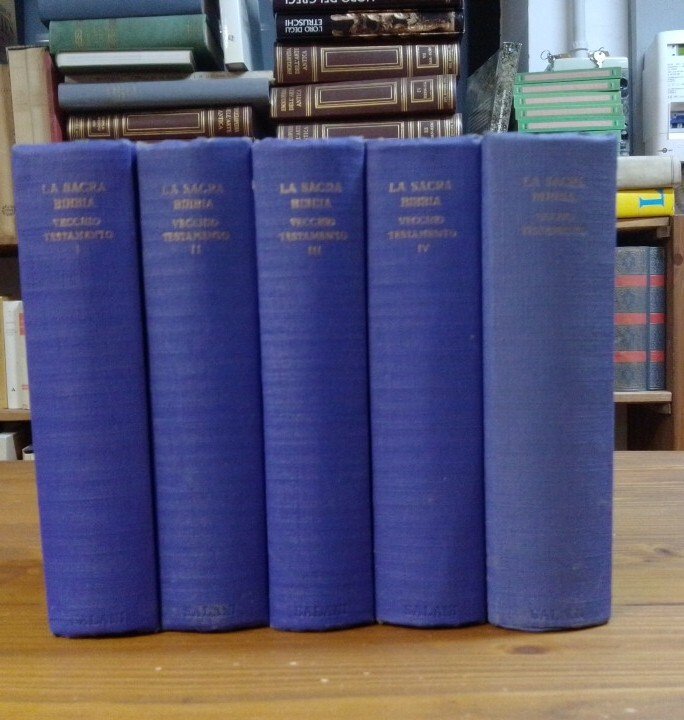 La Sacra Bibbia 5 volumi