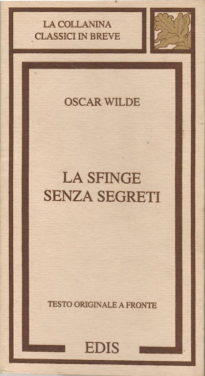 La Sfinge Senza Segreti