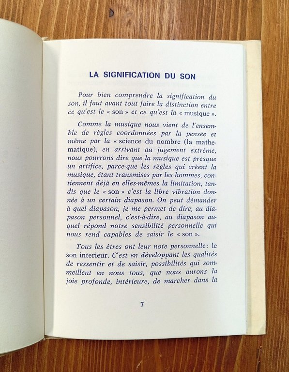 La signification du son