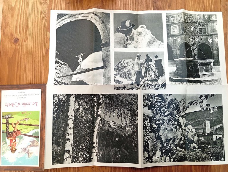 La Valle d'Aosta. Carta plastigrafica