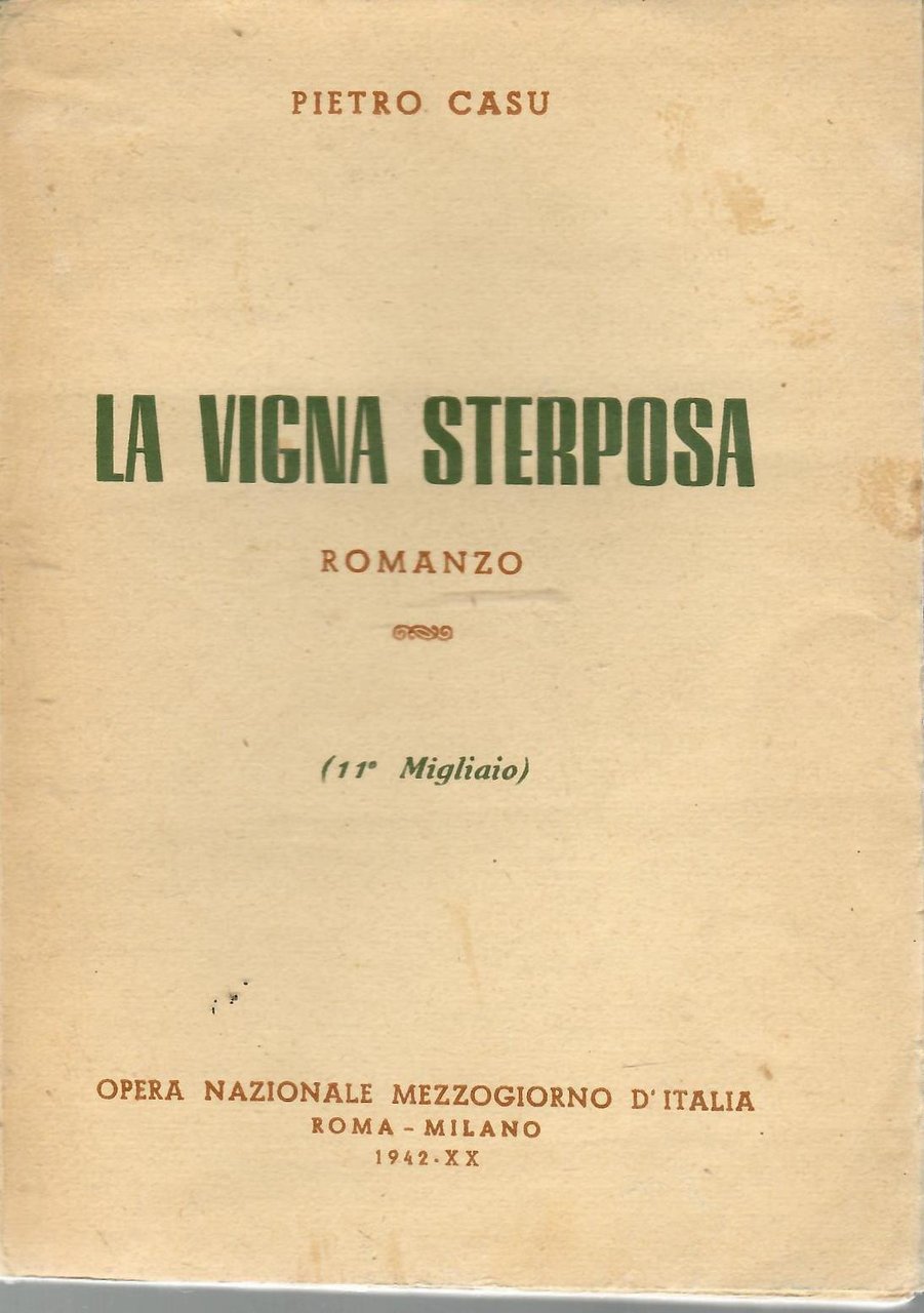 La vigna sterposa