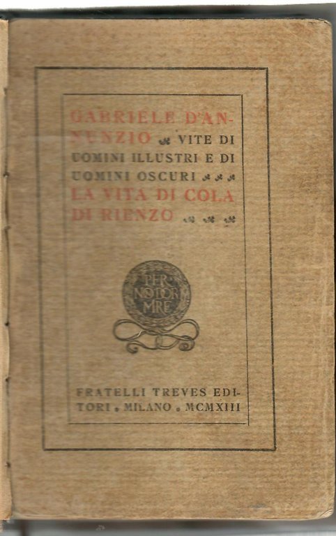 La Vita Di Cola Di Rienzo