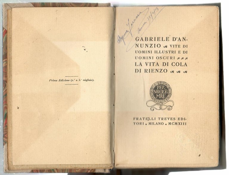 La Vita Di Cola Di Rienzo