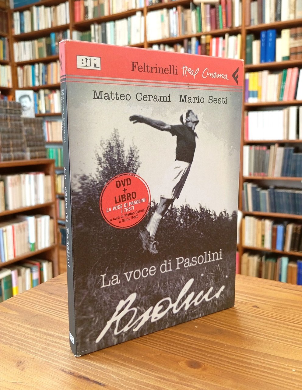 La voce di Pasolini (DVD + libro)