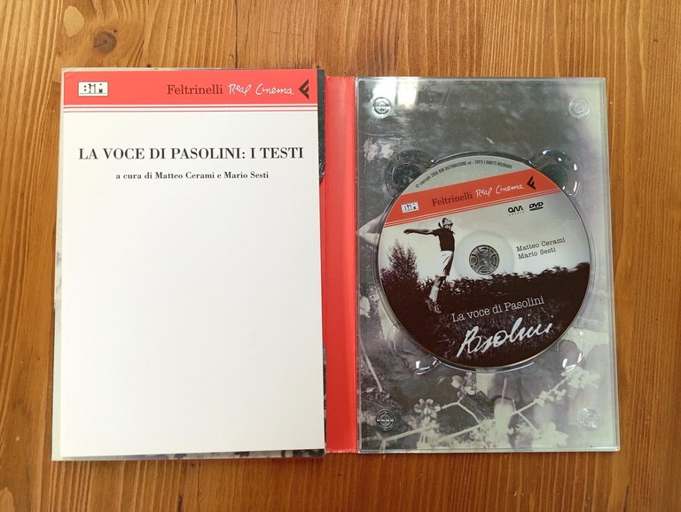 La voce di Pasolini (DVD + libro)