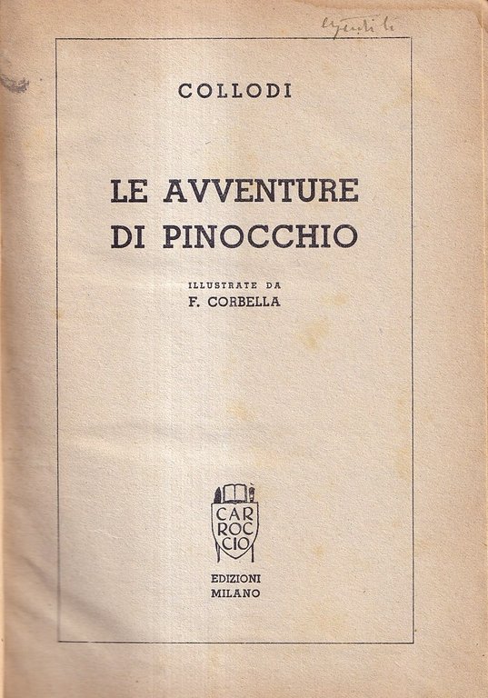 Le avventure di Pinocchio