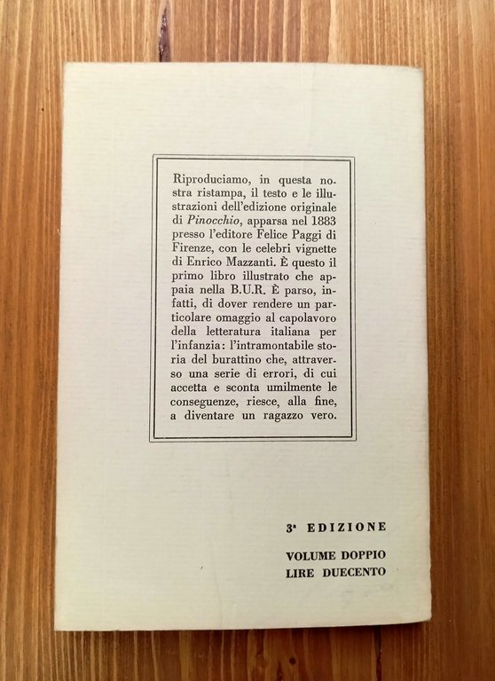 Le avventure di Pinocchio. Storia di un burattino