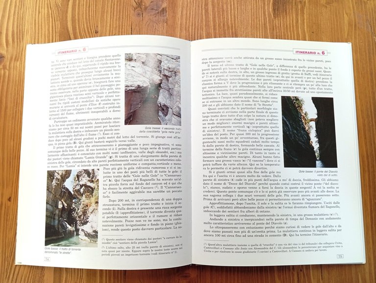 Le gole del Raganello. Morfologia, escursioni, grotte, racconti