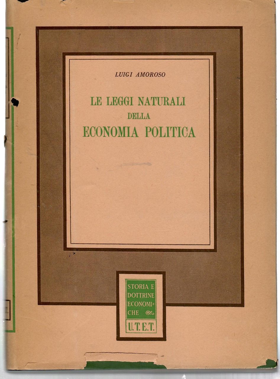 Le Leggi Naturali Della Economia Politica | Immagine principale
