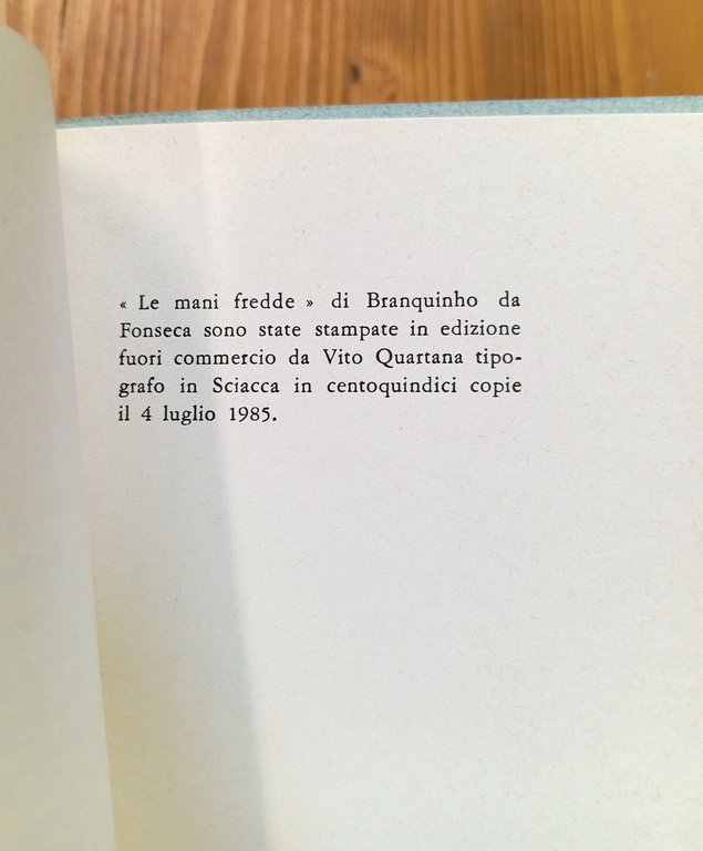 Le mani fredde | Immagine Gallery 2