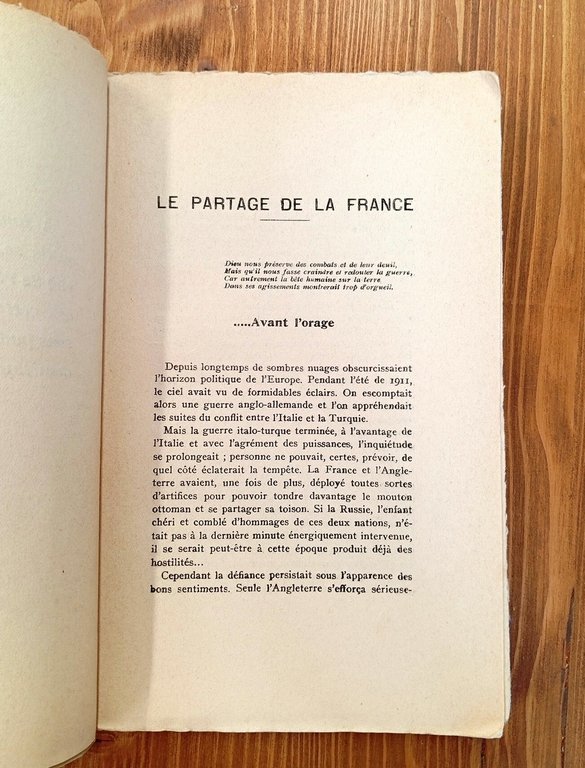 Le partage de la France en l'an 19?? (Ce qu'on …