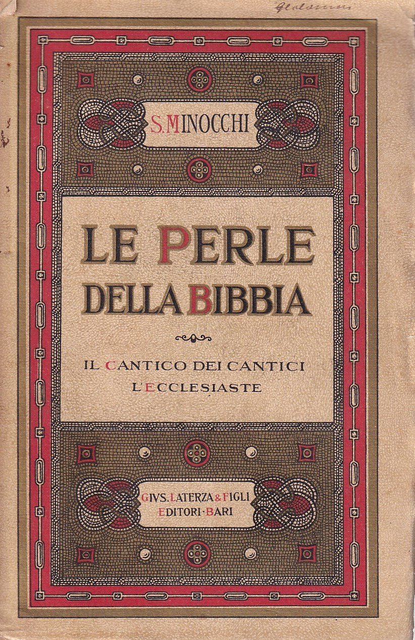 Le perle della Bibbia. Il Cantico dei Cantici e l'Ecclesiaste | Immagine principale