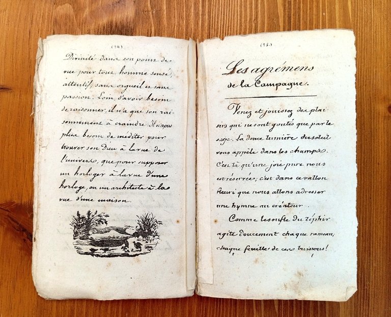 Lectures manuscrites instructives et amusantes à l'usage des enfans. Tirées …