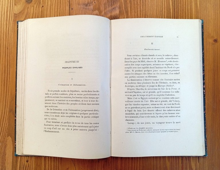 Les cimetières et la crémation : étude historique et critique