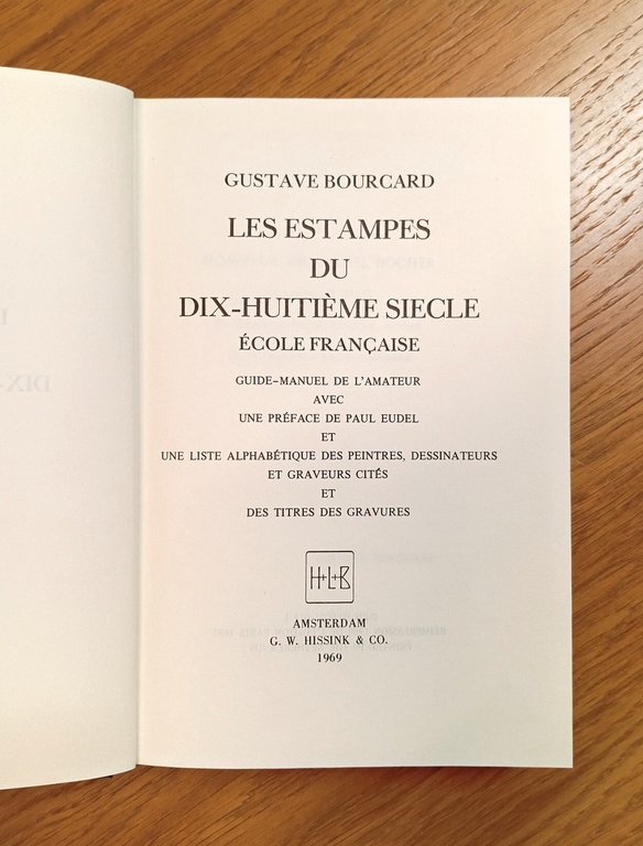 Les estampes du dix-huitième [XVIIIe] siècle : école française. Guide-manuel … | Immagine Gallery 2