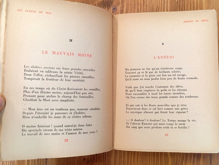 Les fleurs du mal. 10 hors-texte de J. Mauplot