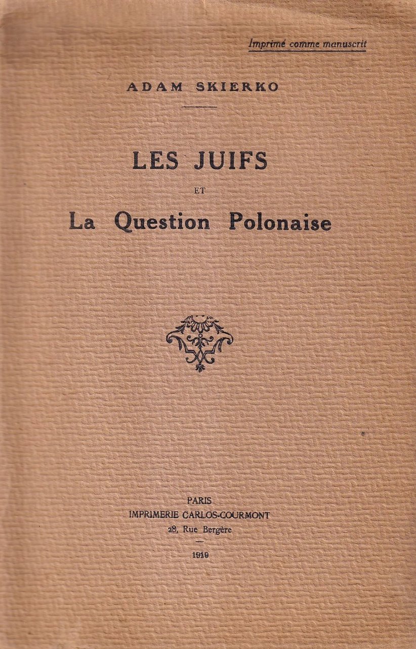 Les Juifs et la question polonaise | Immagine principale