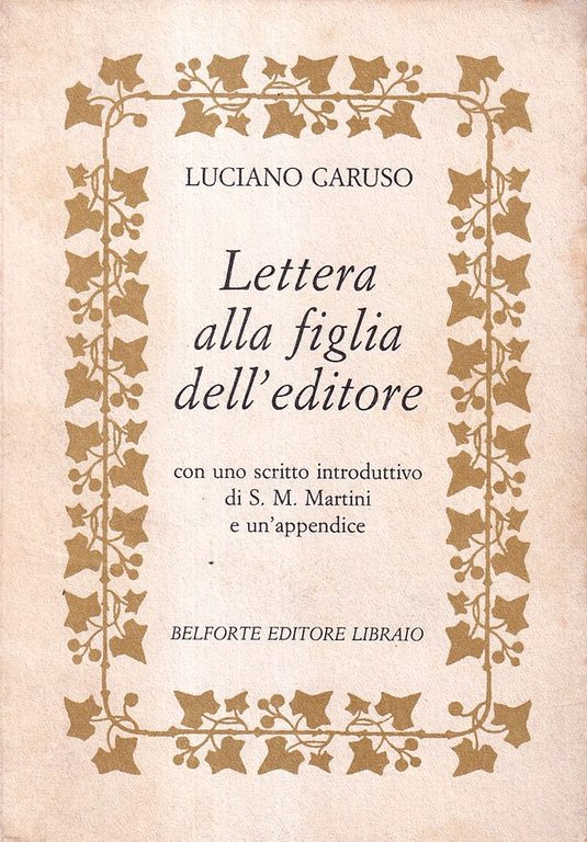 Lettera alla figlia dell'editore | Immagine Gallery 2