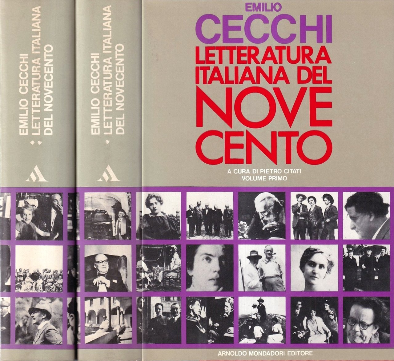 Letteratura italiana del Novecento (2 voll) | Immagine principale