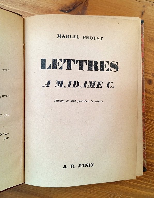 Lettres à Madame C.