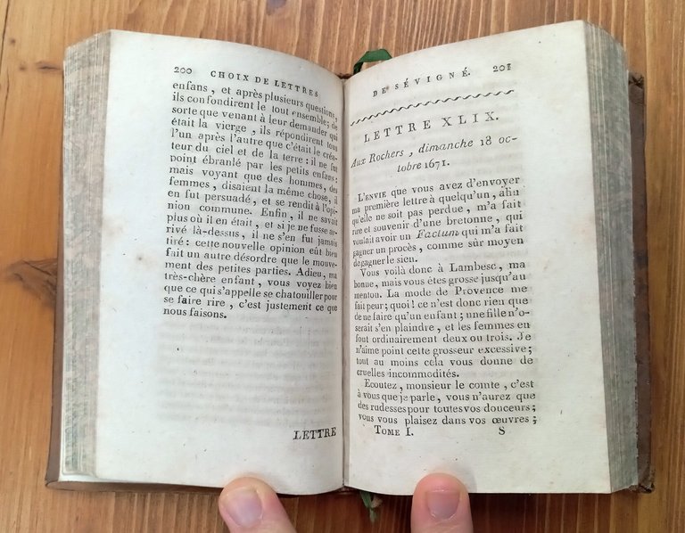 Lettres choisies de M.me de Sévigné. Édition destinée à la …